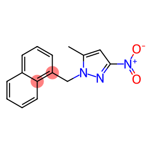 5-METHYL-1-NAPHTHALEN-1-YLMETHYL-3-NITRO-1H-PYRAZOLE