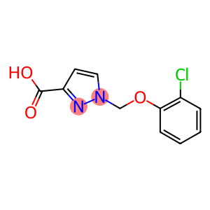 1-(2-氯苯氧基甲基)-1H-吡唑-3-羧酸