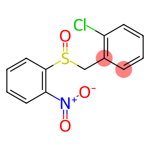 1-[(2-chlorophenyl)methanesulfinyl]-2-nitrobenzene