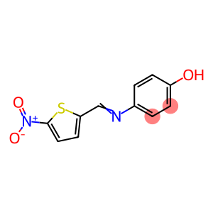 Phenol, 4-[[(5-nitro-2-thienyl)methylene]amino]-