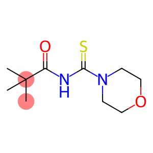 2,2-dimethyl-N-(4-morpholinylcarbothioyl)propanamide