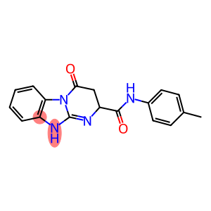 N-(4-methylphenyl)-4-oxo-1,2,3,4-tetrahydropyrimido[1,2-a]benzimidazole-2-carboxamide