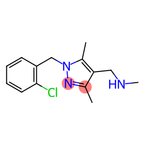 1-(1-(2-氯苄基)-3,5-二甲基-1H-吡唑-4-基)-N-甲基甲胺