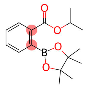 Benzoic acid, 2-(4,4,5,5-tetramethyl-1,3,2-dioxaborolan-2-yl)-, 1-methylethyl ester