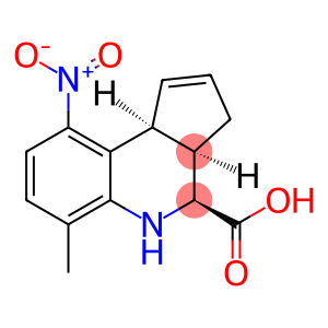 (3AR,4S,9BS)-6-METHYL-9-NITRO-3A,4,5,9B-TETRAHYDRO-3H-CYCLOPENTA[C]QUINOLINE-4-CARBOXYLIC ACID