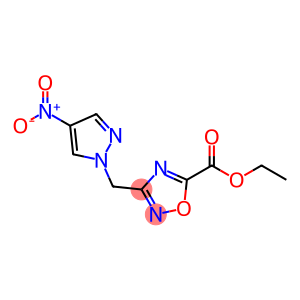 3-((4-硝基-1H-吡唑-1-基)甲基)-1,2,4-噁二唑-5-羧酸酯乙酯