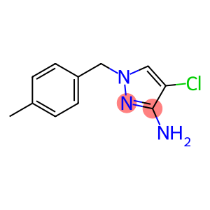 4-chloro-1-(4-methylbenzyl)-1H-pyrazol-3-amine