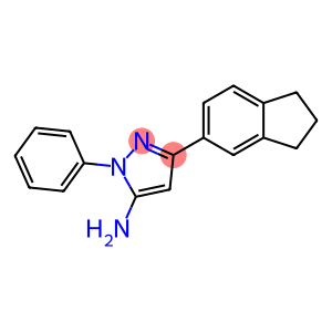 3-(2,3-DIHYDRO-1H-INDEN-5-YL)-1-PHENYL-1H-PYRAZOL-5-AMINE