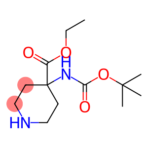 Ethyl 4-((tert-butoxycarbonyl)aMino)piperidine-4-carboxylate