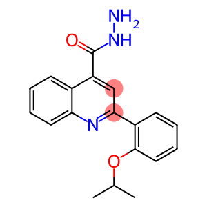 2-(2-ISOPROPOXYPHENYL)QUINOLINE-4-CARBOHYDRAZIDE