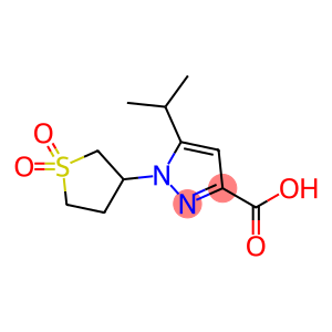 1-(1,1-DIOXO-TETRAHYDRO-1LAMBDA6-THIOPHEN-3-YL)-5-ISOPROPYL-1H-PYRAZOLE-3-CARBOXYLIC ACID