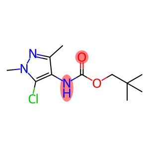 Carbamic acid, N-(5-chloro-1,3-dimethyl-1H-pyrazol-4-yl)-, 2,2-dimethylpropyl ester