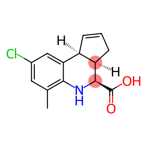 (3AR,4S,9BS)-8-CHLORO-6-METHYL-3A,4,5,9B-TETRAHYDRO-3H-CYCLOPENTA[C]QUINOLINE-4-CARBOXYLIC ACID