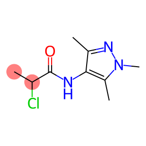 2-CHLORO-N-(1,3,5-TRIMETHYL-1H-PYRAZOL-4-YL)PROPANAMIDE