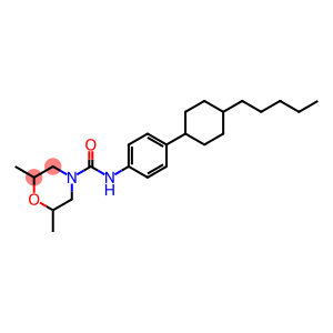 2,6-DIMETHYL-N-[4-(4-PENTYLCYCLOHEXYL)PHENYL]-4-MORPHOLINECARBOXAMIDE