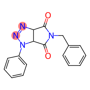 5-benzyl-1-phenyl-3a,6a-dihydropyrrolo[3,4-d][1,2,3]triazole-4,6(1H,5H)-dione