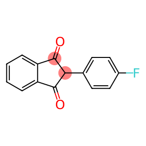 2-(p-Fluorophenyl)-1,3-indandione