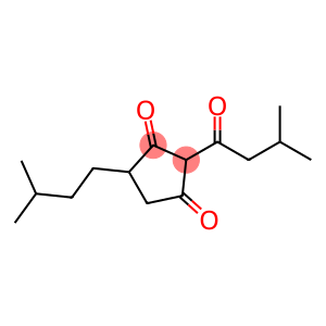 4-(3-Methylbutyl)-2-(3-methyl-1-oxobutyl)-1,3-cyclopentanedione