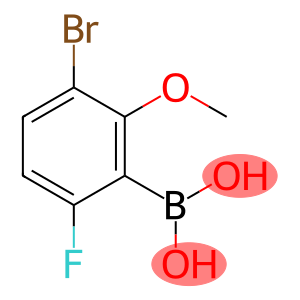 3-溴-6-氟-2-甲氧基苯硼酸