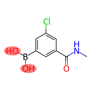 (3-Chloro-5-(methylcarbamoyl)phenyl)boronic acid