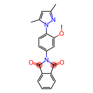 2-[4-(3,5-dimethyl-1H-pyrazol-1-yl)-3-methoxyphenyl]-1H-isoindole-1,3(2H)-dione