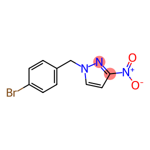 1-[(4-bromophenyl)methyl]-3-nitro-1H-pyrazole