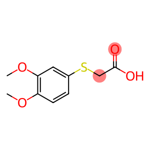 2-(3,4-Dimethoxyphenylthio)acetic acid