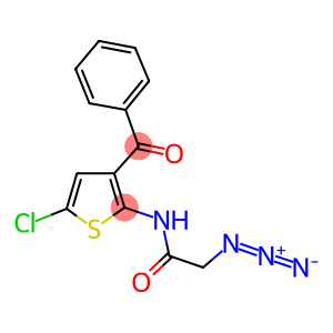 2-AZIDO-N-(3-BENZOYL-5-CHLOROTHIEN-2-YL)ACETAMIDE