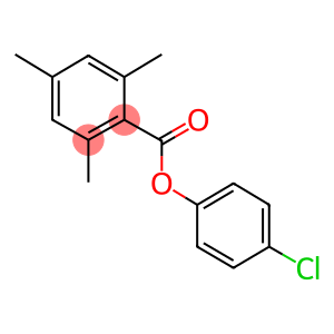 4-chlorophenyl 2,4,6-trimethylbenzoate