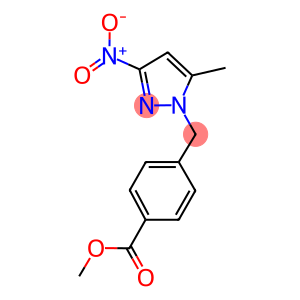 4-(5-METHYL-3-NITRO-PYRAZOL-1-YLMETHYL)-BENZOIC ACID METHYL ESTER