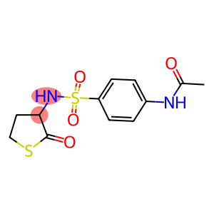 N-(4-{[(2-oxotetrahydro-3-thienyl)amino]sulfonyl}phenyl)acetamide