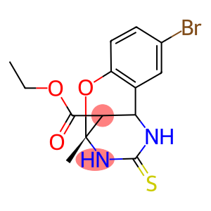 ethyl (9R)-4-bromo-9-methyl-11-thioxo-8-oxa-10,12-diazatricyclo[7.3.1.0~2,7~]trideca-2,4,6-triene-13-carboxylate