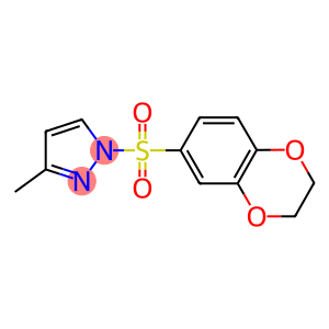 1-(2,3-dihydro-1,4-benzodioxin-6-ylsulfonyl)-3-methyl-1H-pyrazole