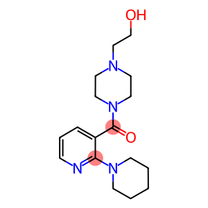 2-(4-{[2-(1-piperidinyl)-3-pyridinyl]carbonyl}-1-piperazinyl)ethanol