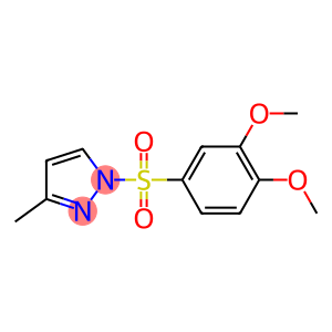 1-[(3,4-dimethoxyphenyl)sulfonyl]-3-methyl-1H-pyrazole