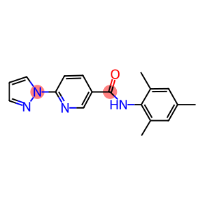 N-mesityl-6-(1H-pyrazol-1-yl)nicotinamide