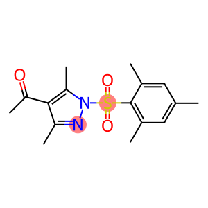 1-[1-(mesitylsulfonyl)-3,5-dimethyl-1H-pyrazol-4-yl]ethanone