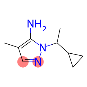 2-(1-CYCLOPROPYL-ETHYL)-4-METHYL-2H-PYRAZOL-3-YLAMINE