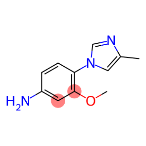 3-甲氧基-4-(4-甲基-1H-咪唑-1-基)苯胺