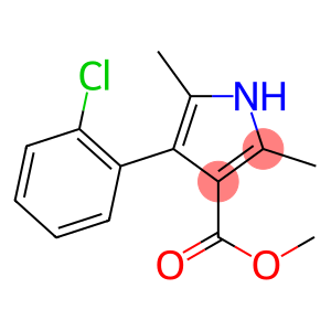 4-(2-Chlorphenyl)-2,5-dimethyl-3-pyrrolcarbonsaeure-methylester