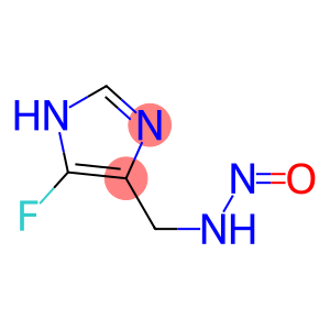 N-[(4-fluoro-1H-imidazol-5-yl)methyl]nitrous amide