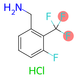 Benzenemethanamine, 3-fluoro-2-(trifluoromethyl)-, hydrochloride (1:1)