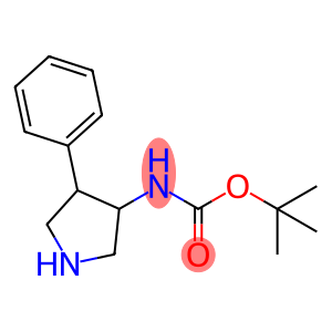 4-苯基吡咯烷-3-基氨基甲酸叔丁酯