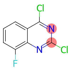 2,4- two-8- chlorinefluorinequinazoline