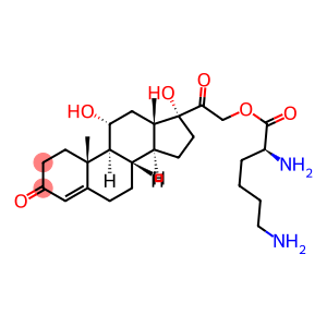 Hydrocortisone-21-lysinate
