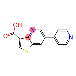 6-(PYRIDIN-4-YL)THIENO[3,2-B]PYRIDINE-3-CARBOXYLIC ACID