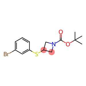 tert-butyl 3-((3-bromophenyl)thio)azetidine-1-carboxylate