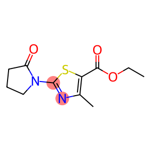 4-甲基-2-(2-氧代吡咯烷-1-基)-1,3-噻唑-5-羧酸乙酯