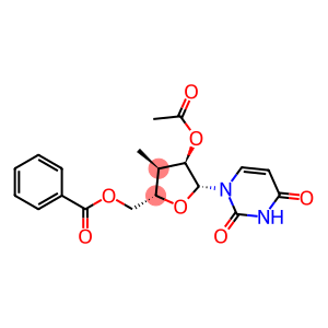 1-(2-O-acetyl-5-O-benzoyl-3-deoxy-3-C-methyl-β-D-ribofuranosyl)uracil