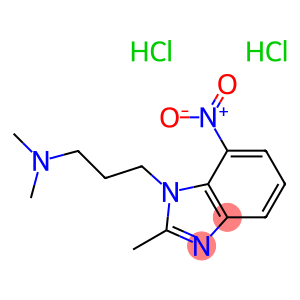 N,N,2-三甲基-7-硝基-1H-苯并咪唑-1-丙胺二盐酸盐